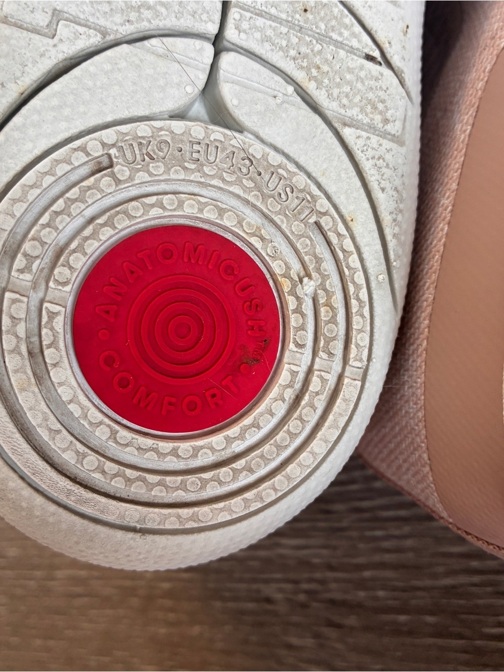 Fitflop ultraknit stretchy slip on comfort casual shoe neutral mauve pink - Picture 7 of 8
